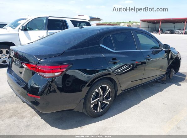 3N1AB8CV1SY202667 2025 NISSAN SENTRA Черный Задняя правая четверть