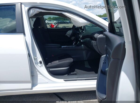 3N1AB8CV1SY212406 2025 NISSAN SENTRA White წინა სალონის ხედი