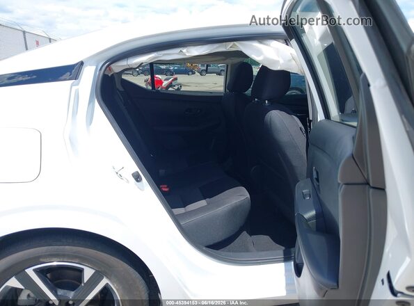 3N1AB8CV1SY212406 2025 NISSAN SENTRA White VIN კოდის სტიკერის ხედი