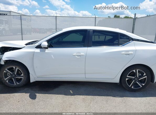 3N1AB8CV1SY212406 2025 NISSAN SENTRA White სალონის 360-გრადუსიანი ხედი