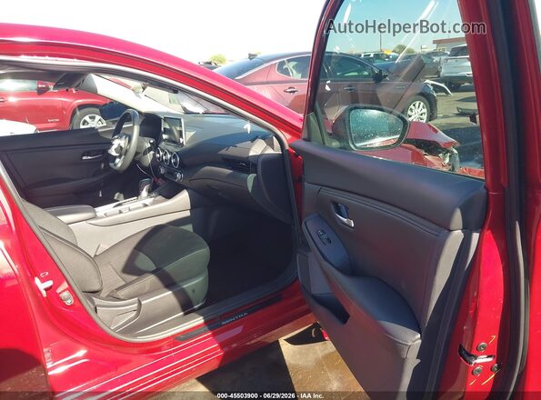 3N1AB8CV1SY245972 2025 NISSAN SENTRA Red Սալոնի դիմացի տեսք