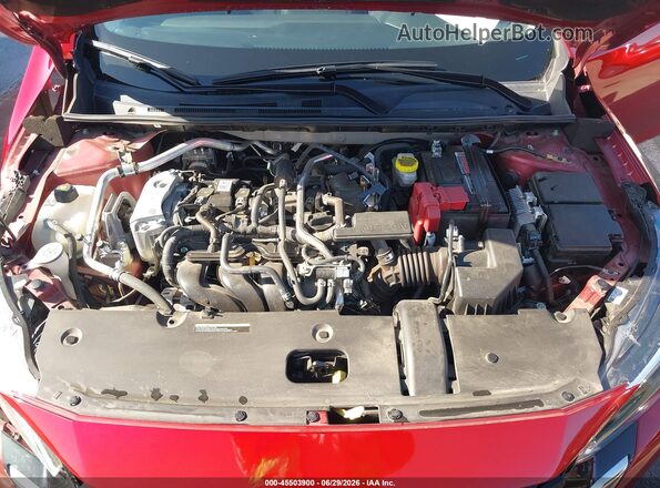 3N1AB8CV1SY245972 2025 NISSAN SENTRA Red Հետևի տեսք