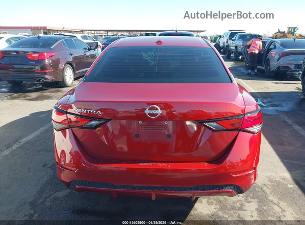 3N1AB8CV1SY245972 2025 NISSAN SENTRA Red 