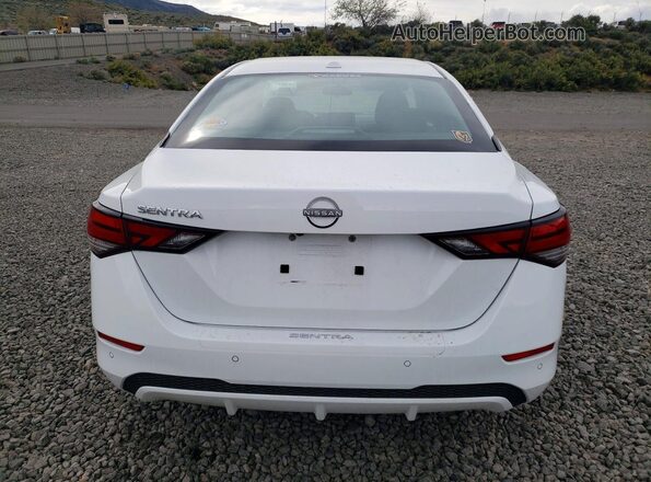 3N1AB8CV1SY254882 2025 NISSAN SENTRA White Вид ззаду
