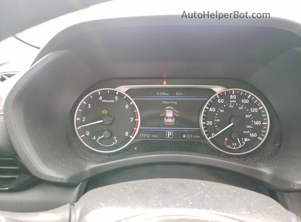 3N1AB8CV1SY254882 2025 NISSAN SENTRA White Вид щитка приладів