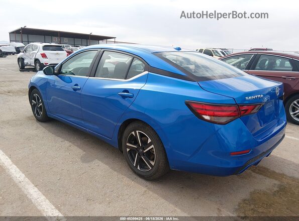 3N1AB8CV1SY260116 2025 NISSAN SENTRA Blue უკანა მარცხენა