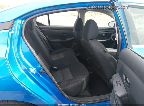 3N1AB8CV1SY260116 2025 NISSAN SENTRA Blue VIN კოდის სტიკერის ხედი