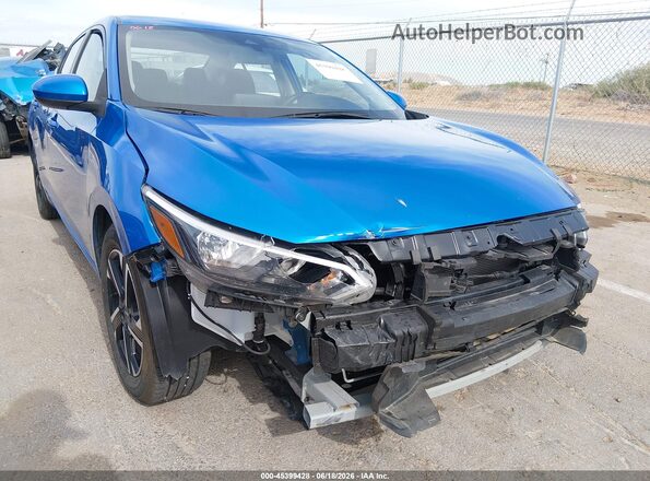 3N1AB8CV1SY260116 2025 NISSAN SENTRA Blue წინა ხედი