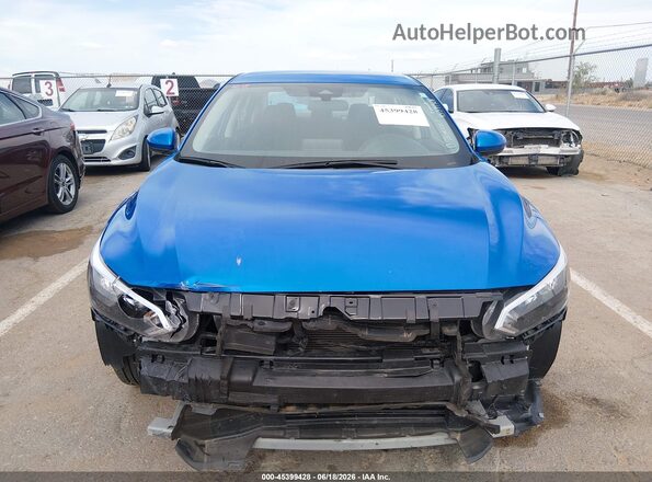 3N1AB8CV1SY260116 2025 NISSAN SENTRA Blue ხელსაწყოთა პანელის ხედი