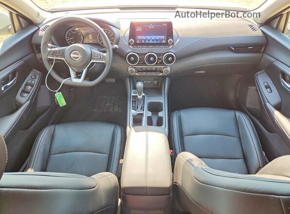 3N1AB8CV1SY267499 2025 NISSAN SENTRA White წინა პანელის ხედი