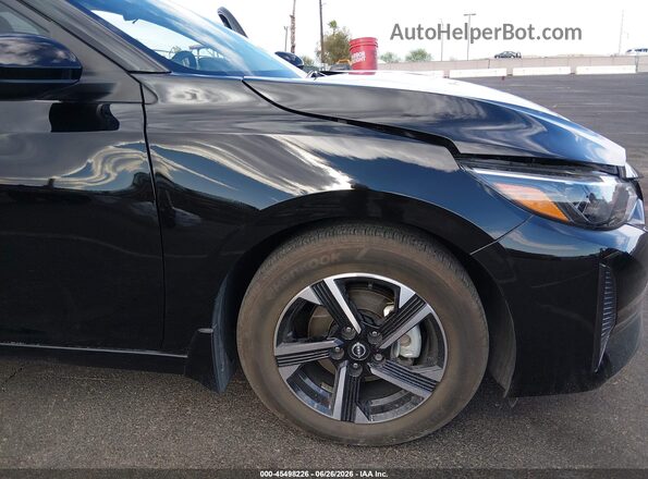 3N1AB8CV1SY290247 2025 NISSAN SENTRA Black წინა ხედი