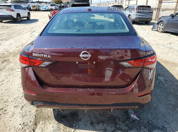 3N1AB8CV1SY336983 2025 NISSAN SENTRA Бордовый 