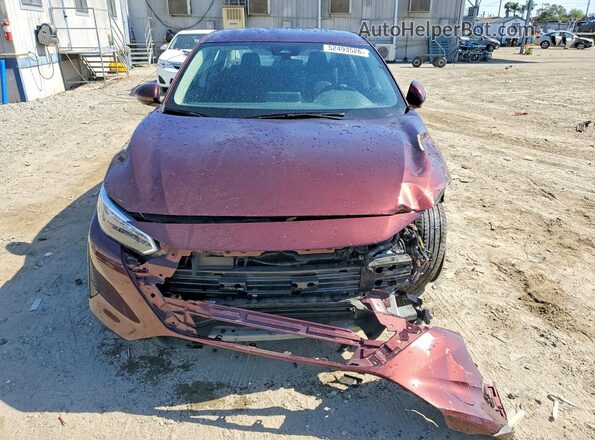 3N1AB8CV1SY336983 2025 NISSAN SENTRA Бордовый 