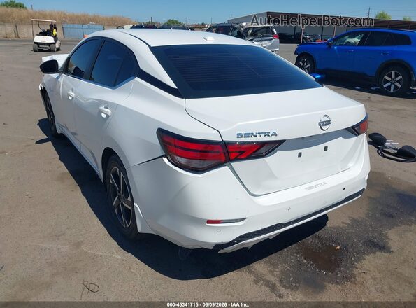 3N1AB8CV1SY355940 2025 NISSAN SENTRA White Tył lewy