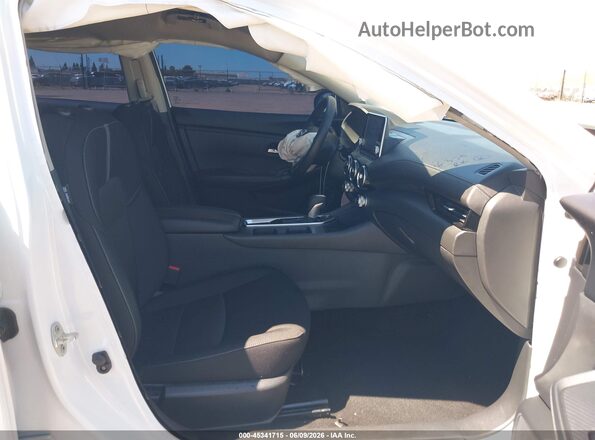 3N1AB8CV1SY355940 2025 NISSAN SENTRA White Widok wnętrza z przodu