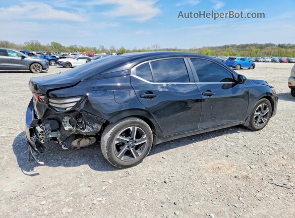 3N1AB8CV1SY389165 2025 NISSAN SENTRA Black Задня права чверть