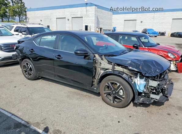 3N1AB8CV1SY407969 2025 NISSAN SENTRA Black Przód prawy