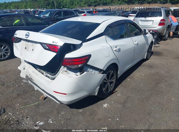 3N1AB8CV2LY214974 2020 NISSAN SENTRA White უკანა მარჯვენა