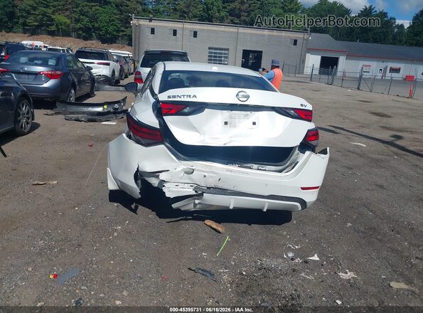 3N1AB8CV2LY214974 2020 NISSAN SENTRA White წინა ხედი