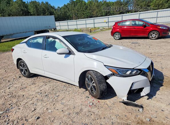 3N1AB8CV2LY227658 2020 NISSAN SENTRA White Przód prawy