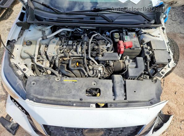 3N1AB8CV2LY227658 2020 NISSAN SENTRA White Widok wnętrza z tyłu