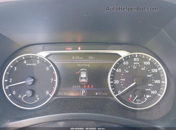 3N1AB8CV2LY282787 2020 NISSAN SENTRA Белый Вид задних сидений