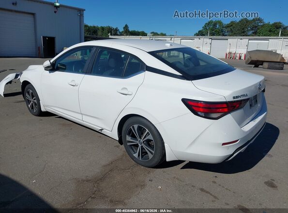 3N1AB8CV2LY282787 2020 NISSAN SENTRA Белый Задняя левая четверть