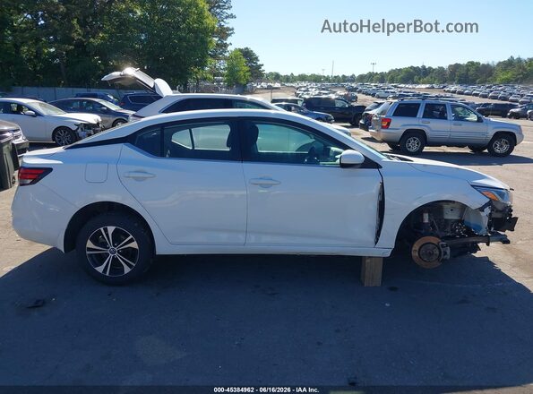 3N1AB8CV2LY282787 2020 NISSAN SENTRA Белый Панорамный вид салона 360°