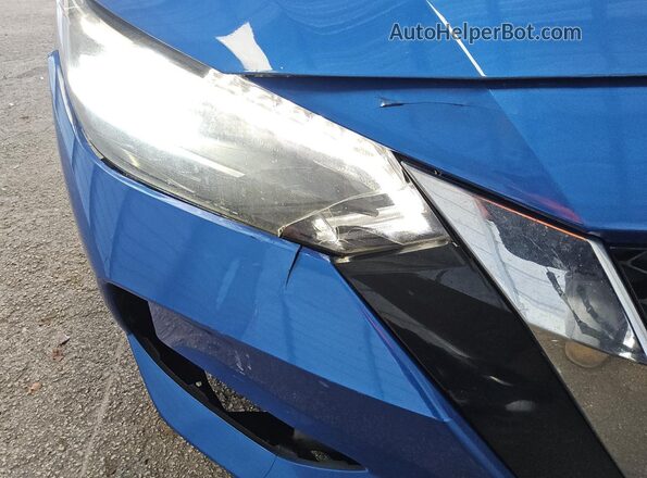 3N1AB8CV2LY286709 2020 NISSAN SENTRA Blue Панорамний вид салону 360°