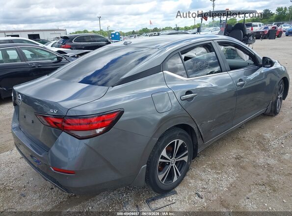 3N1AB8CV2MY227550 2021 NISSAN SENTRA Gray Հետևի աջ