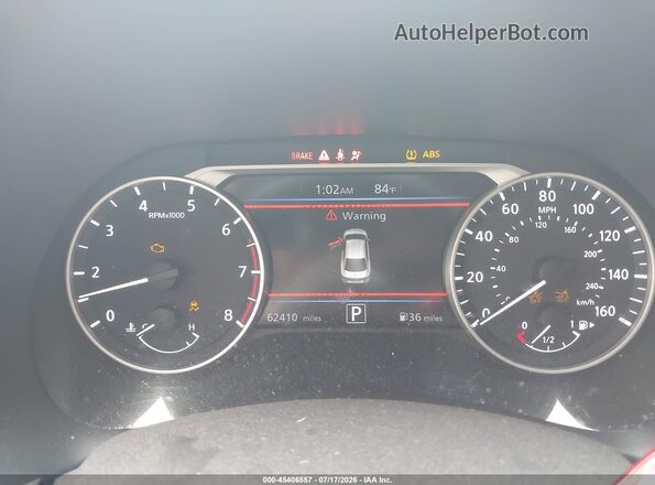 3N1AB8CV2MY227550 2021 NISSAN SENTRA Gray Հետևի նստատեղերի տեսք