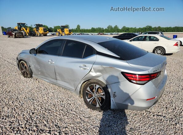 3N1AB8CV2MY230433 2021 NISSAN SENTRA Gray Rear left