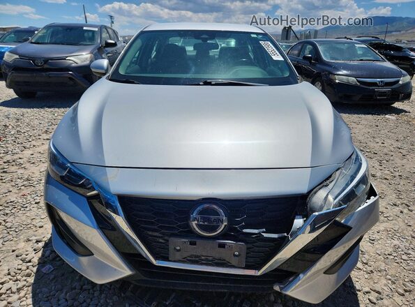 3N1AB8CV2MY239519 2021 NISSAN SENTRA Silver წინა ხედი