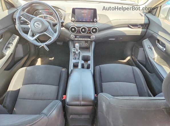 3N1AB8CV2MY239519 2021 NISSAN SENTRA Silver წინა პანელის ხედი