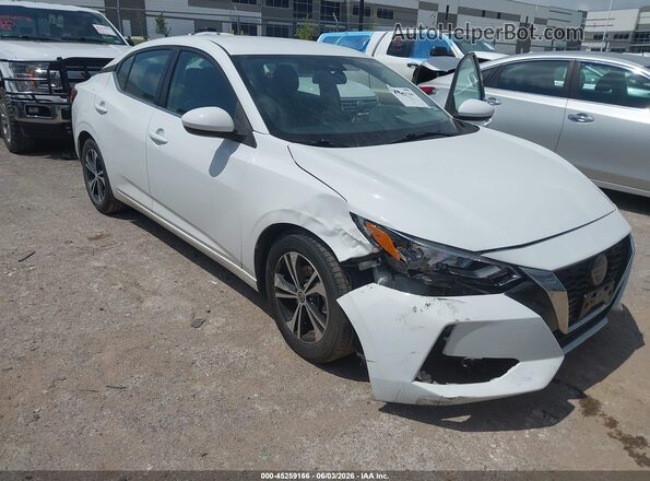 3N1AB8CV2MY282970 2021 NISSAN SENTRA White Widok z przodu
