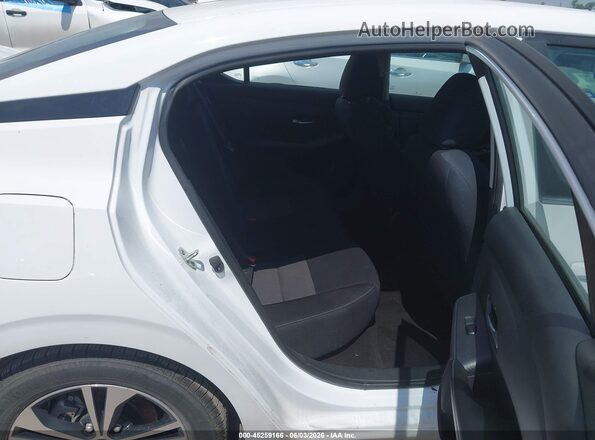3N1AB8CV2MY282970 2021 NISSAN SENTRA White Widok naklejki z numerem VIN