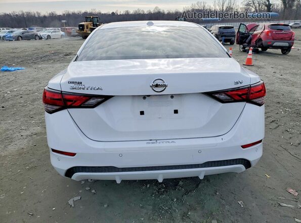 3N1AB8CV2MY286713 2021 NISSAN SENTRA White უკანა ხედი