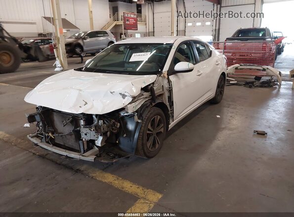 3N1AB8CV2NY246777 2022 NISSAN SENTRA White Передня ліва чверть