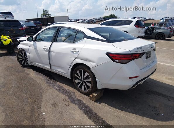 3N1AB8CV2NY256712 2022 NISSAN SENTRA Белый Задняя левая четверть