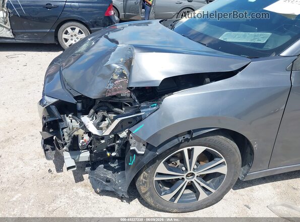 3N1AB8CV2NY268147 2022 NISSAN SENTRA Gray Vista frontal