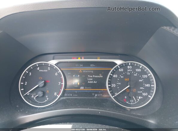 3N1AB8CV2NY268147 2022 NISSAN SENTRA Gray Vista de los asientos traseros