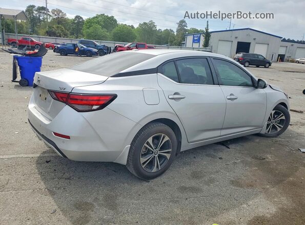 3N1AB8CV2NY306055 2022 NISSAN SENTRA Silver 