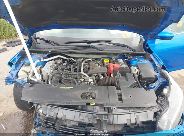 3N1AB8CV2NY317329 2022 NISSAN SENTRA Blue Rear view