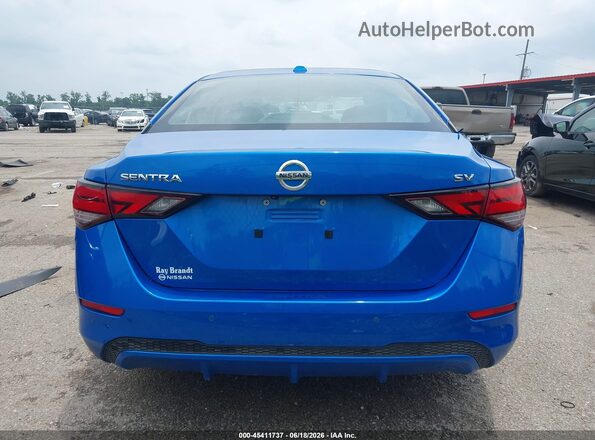 3N1AB8CV2NY317329 2022 NISSAN SENTRA Blue 