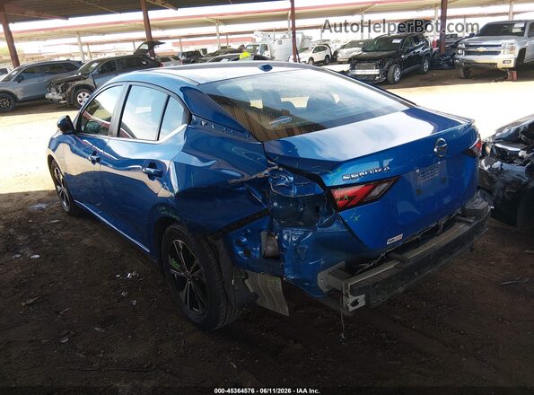 3N1AB8CV2PY221591 2023 NISSAN SENTRA Blue Դիմացի տեսք