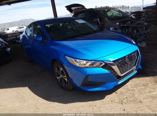 3N1AB8CV2PY221591 2023 NISSAN SENTRA Blue 