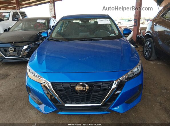 3N1AB8CV2PY221591 2023 NISSAN SENTRA Blue Սալոնի հետևի տեսք