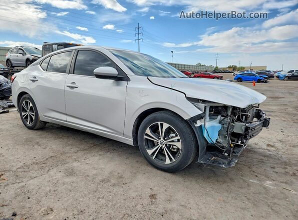 3N1AB8CV2PY229593 2023 NISSAN SENTRA Silver Delantero derecho