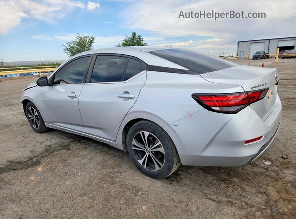 3N1AB8CV2PY229593 2023 NISSAN SENTRA Silver Trasero izquierdo