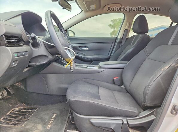 3N1AB8CV2PY229593 2023 NISSAN SENTRA Silver Vista interior delantera
